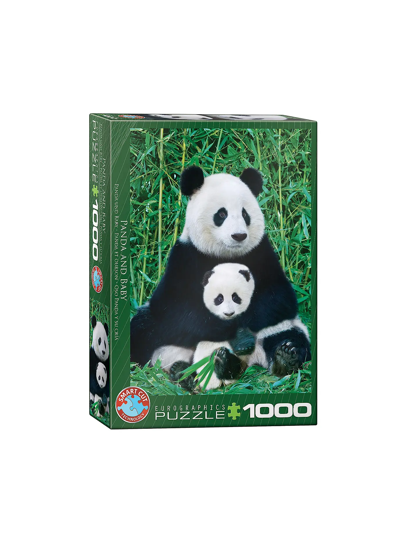 EUROGRAPHICS | Puzzle - Panda & Baby 1000 Teile | 